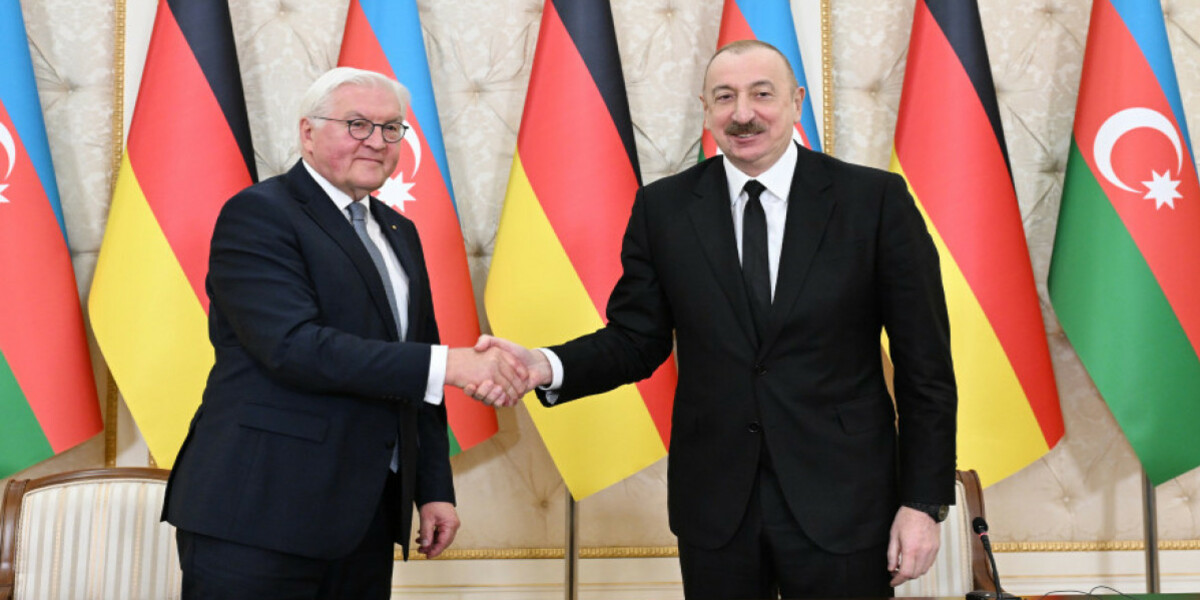 Германия выбирает Азербайджан. Больше не кого.