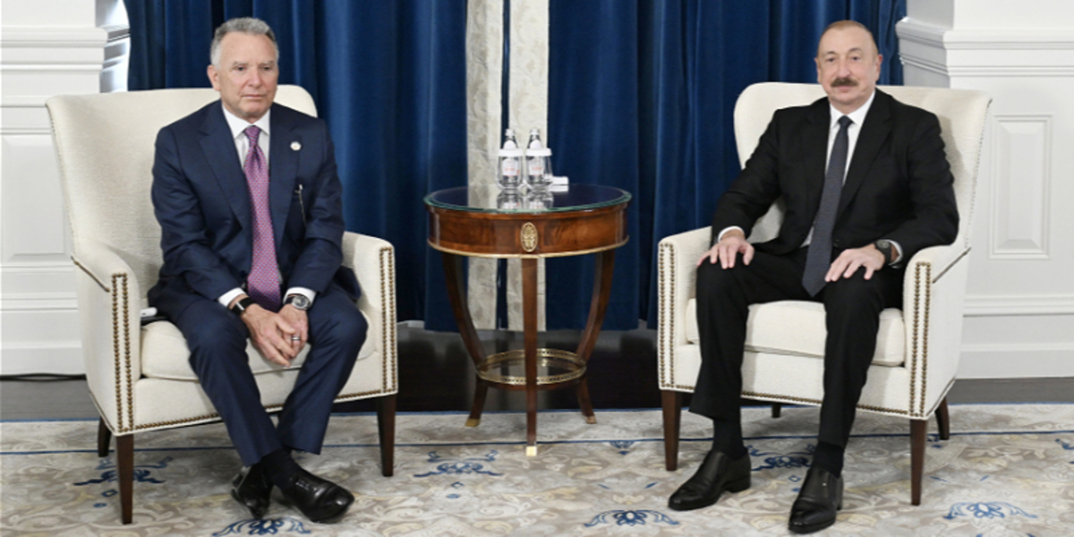 В Вашингтоне состоялась встреча Ильхама Алиева со специальным посланником президента США Стивом Уиткоффом