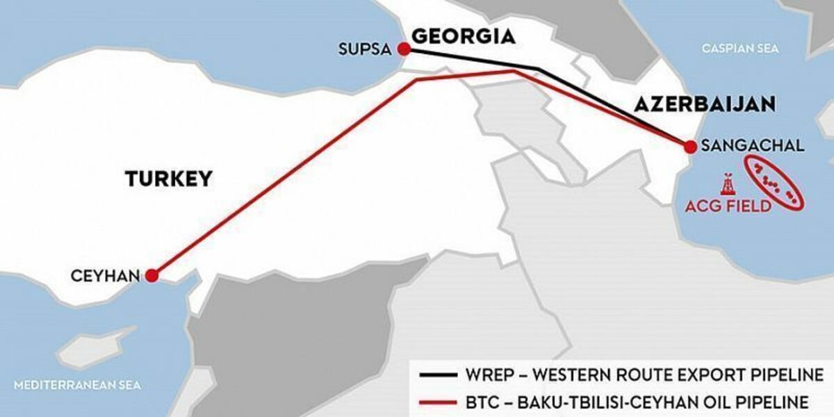 Казахстан увеличит поставки нефти по нефтепроводу Баку–Тбилиси–Джейхан в декабре 