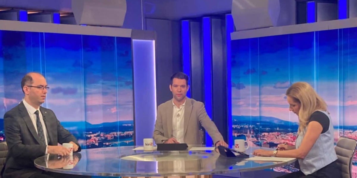 Director of CASPIA Center Orkhan Yolchuyev Appears Live on Hungary’s Hír TV