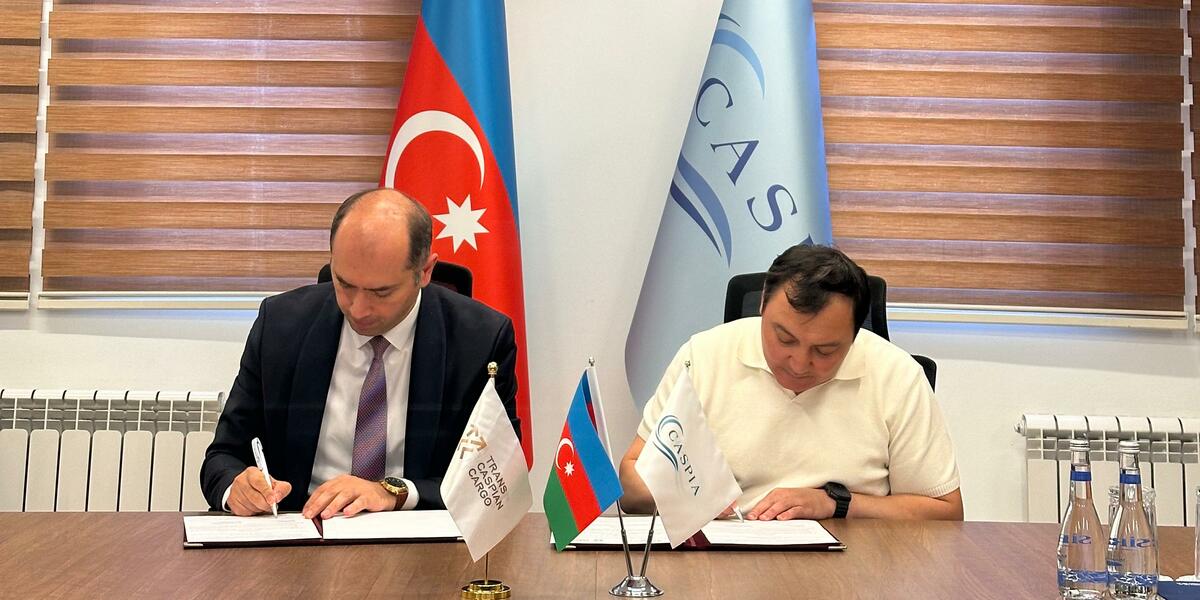 CASPIA and Trans Caspian Cargo Sign Memorandum to Strengthen Cooperation on Middle Corridor and Regional Analysis
