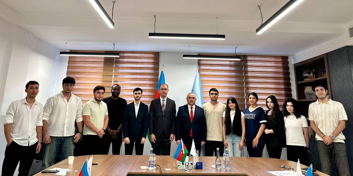 Member of the Milli Majlis Azer Allahveranov Meets with CASPIA Center Interns